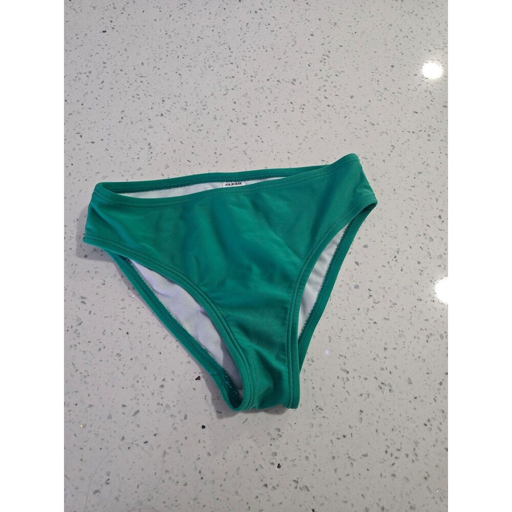 Joe Boxer Girls Bikini Bottom Green Solid Swim Bottom Size 5T